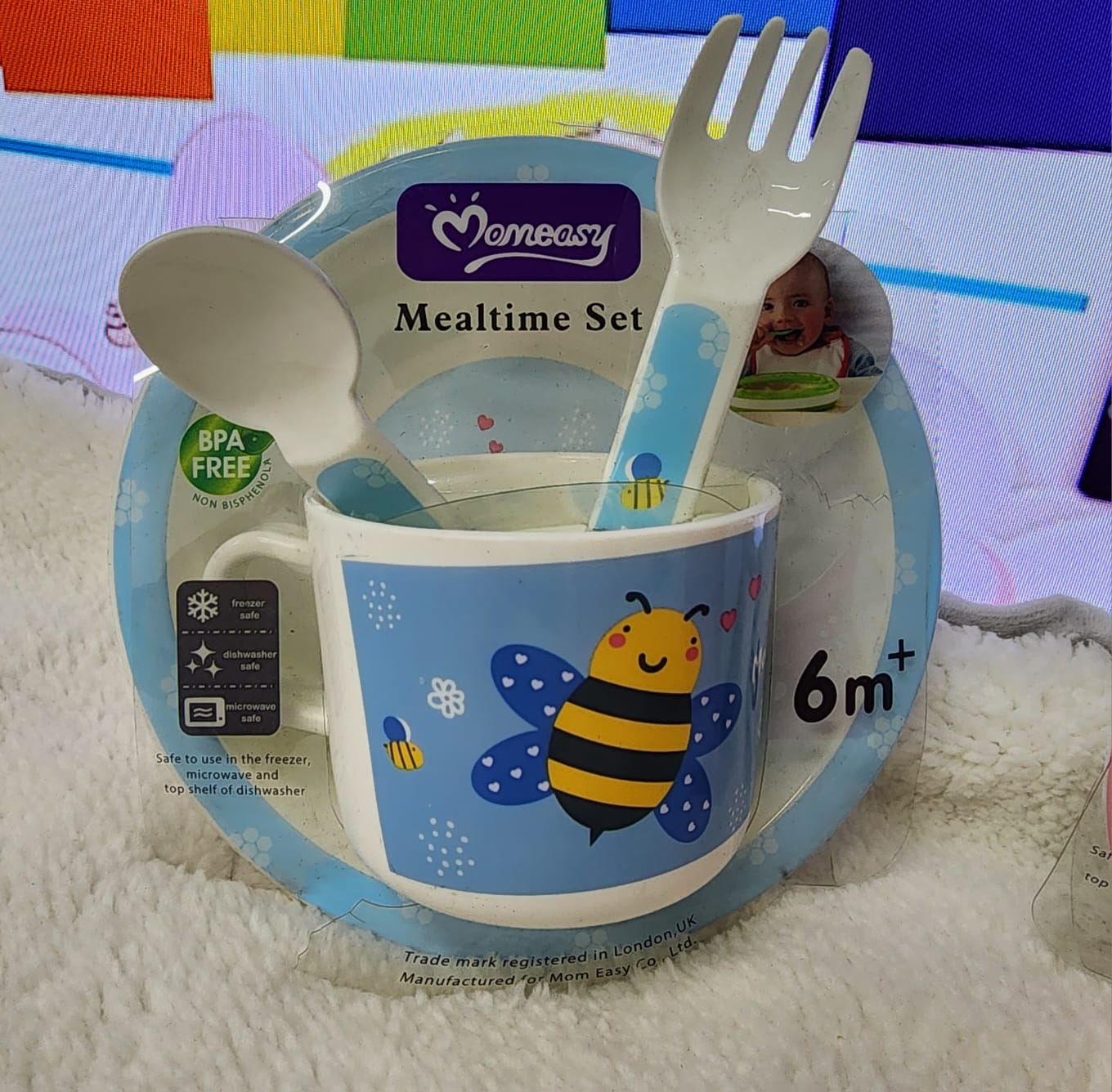 Kit De Teteros Para Bebé Momeasy Azul